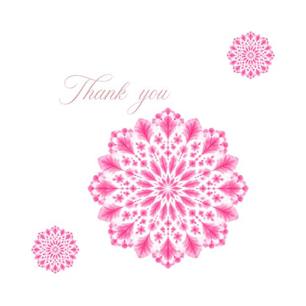 Thank you デジタルペーパー ①　15枚セット