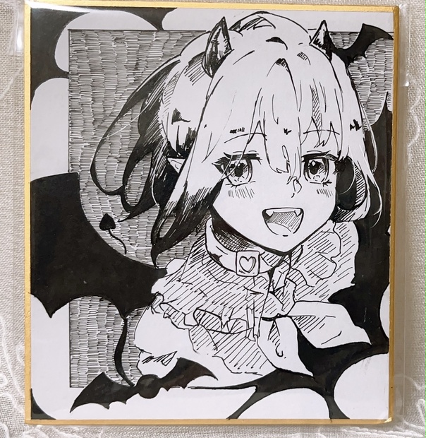 430】 オリジナル 手描きイラスト 生原稿 漫画原稿 創作 直筆