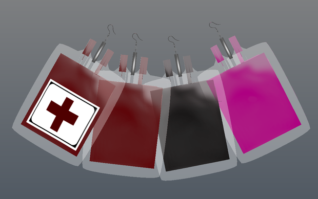 Blood Pack +- Earring
