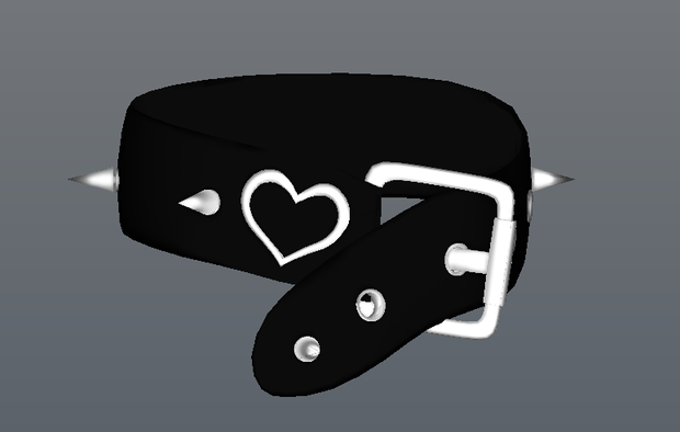Heart Belt Choker