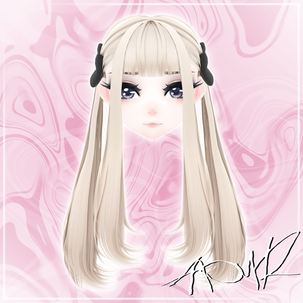 Sweetheart Pigtails [COMMERCIAL USE]