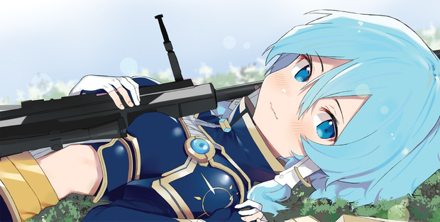 ソードアートオンライン シノン プレイマット