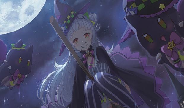 ホロライブ シオン　プレイマット