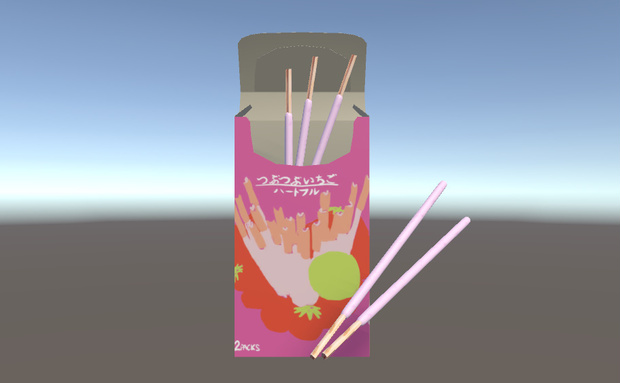 イチゴ味のチョコ菓子