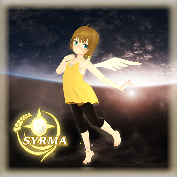 【 VRC想定 】ヒューマノイド3Dモデル『 Syrma 』