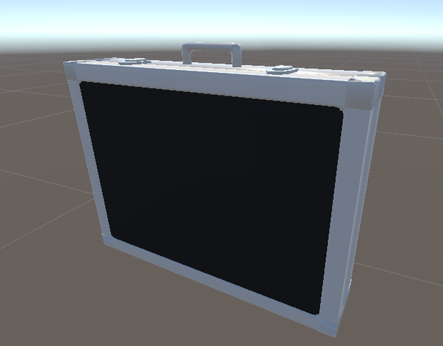 【3Dモデル】ジュラルミンケース