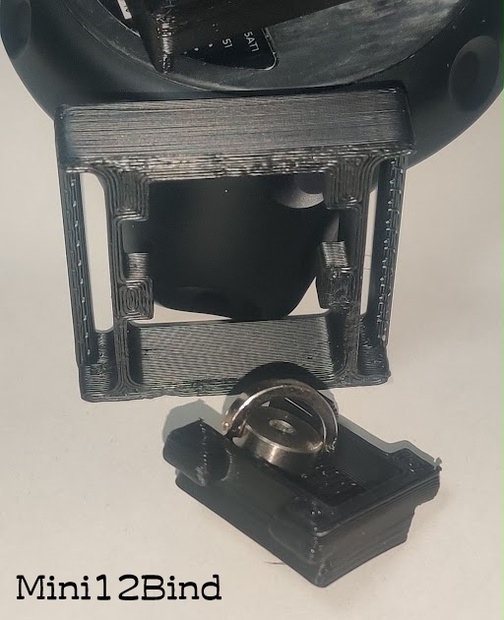 【ミニ】 VIVE トラッカー 等に ワンタッチ着脱可能なマウンターキット