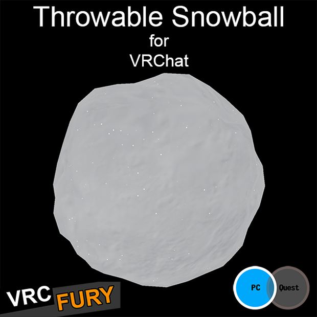 Throwable Snowball [VRChat]
