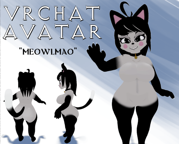 MeowLmao Cat Avatar VRChat