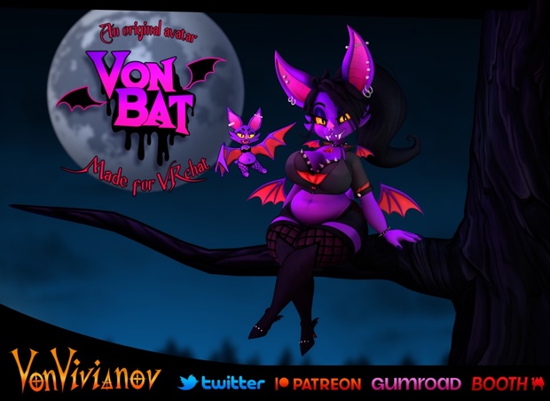 Bat VRChat Avatar Base