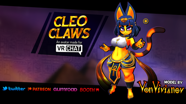 Cleo Claws | VRChat Avatar