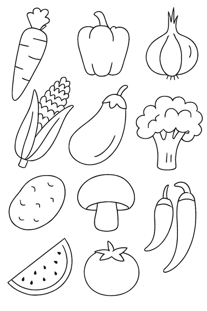 子供向け塗り絵　