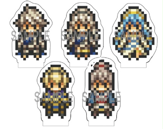 Feif ドット絵アクリルフィギュア アイテムクエスト Booth