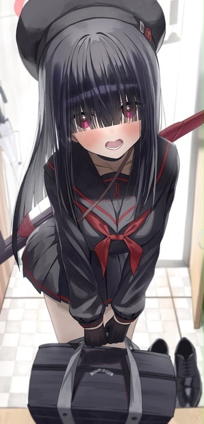 昨日、家に寄っていった喜多ちゃん #ぼっち・ざ・ろっく