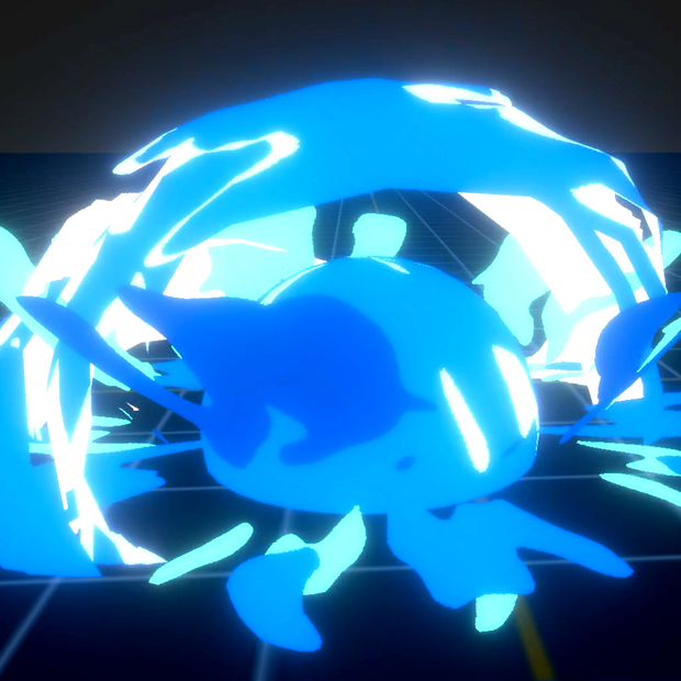 【Unity パーティクル】水の爆発 / Water Explosion