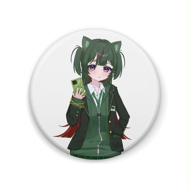 えりちゃん♡様 缶バッジ 制服らきちゃん缶バッチ - 如月SHOP - BOOTH