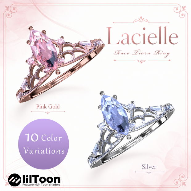 Lacielle - Lace Tiara Ring -