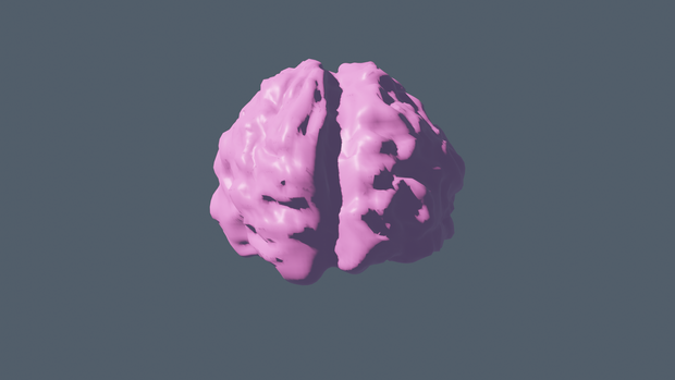 【Blender】何かのモンスターの脳みそ的なもの｜Brain of some monster