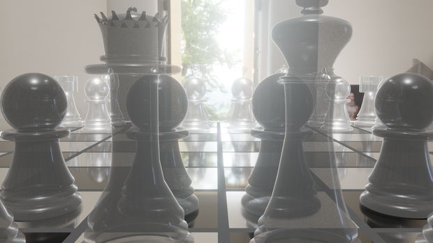 【Blender】チェスの駒｜Chess pieces.