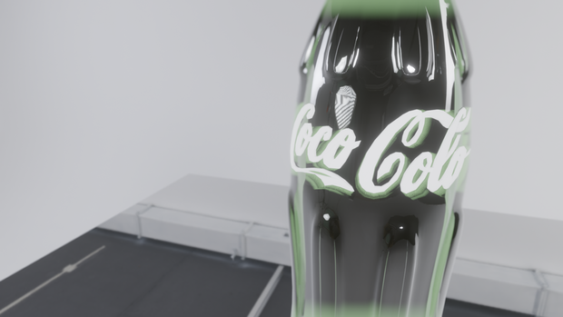 【Blender】瓶のコ〇・コーラっぽいやつ｜Like Coca-Cola.