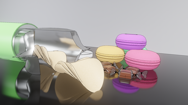 【Blender】お菓子｜Sweets