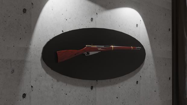 【Blender】モシンナ・ガン｜Mosin-Nagant