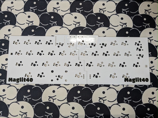 Maglit40 - Cerbekos-keyboard - BOOTH