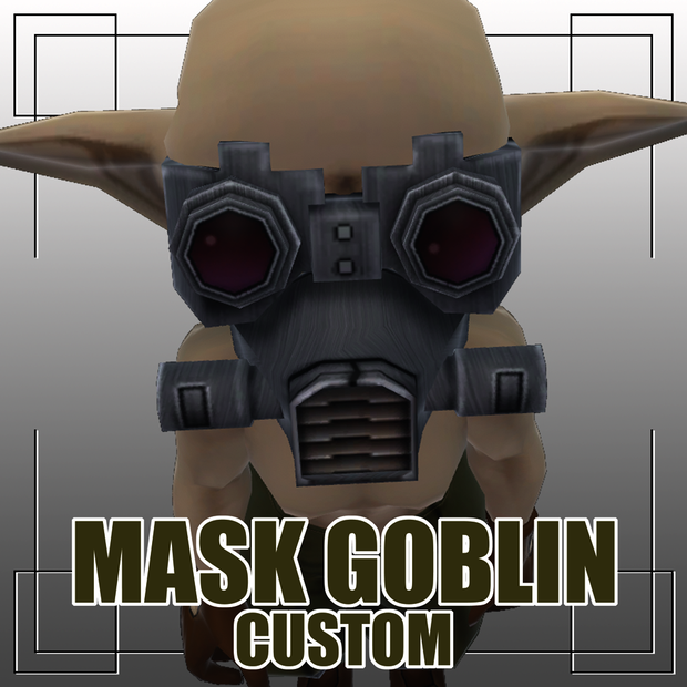 【オリジナル３Ｄモデル】MASK GOBLIN CUSTOM-マスク ゴブリン カスタム-