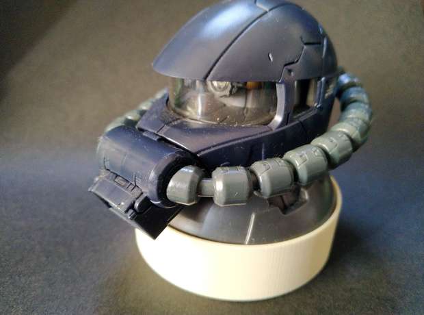 EXCEED MODEL Series ザクヘッド用台座 データセット (STL/STEP)