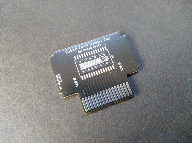 Nintendo 64 用FRAMメモリーパック基板