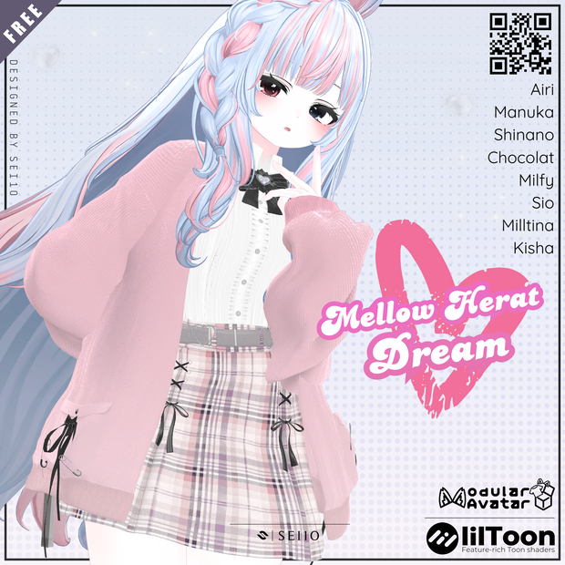 [FREE] MellowHeart Dream [PB][8 Avatar]