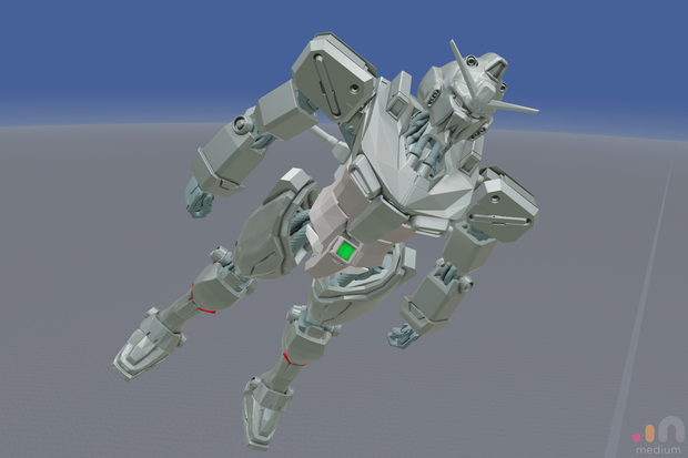 Gの影忍　ガンダ式G3　フルモデリング