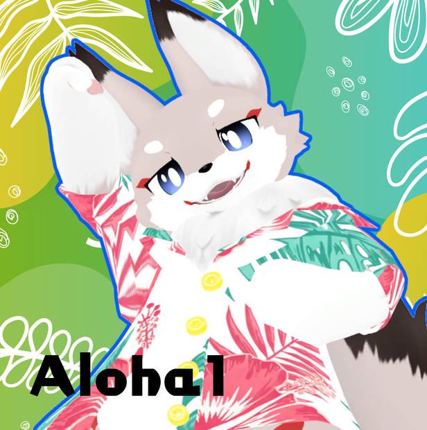 「フラット族」専用衣装 Aloha1