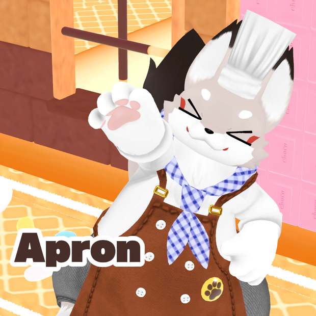「フラット族」専用衣装 Apron