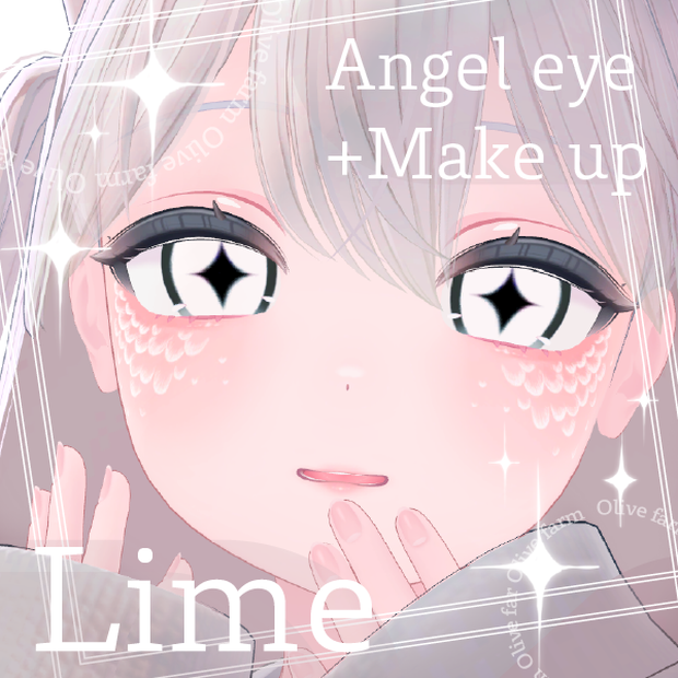 【Lime】Angel eye+makeup