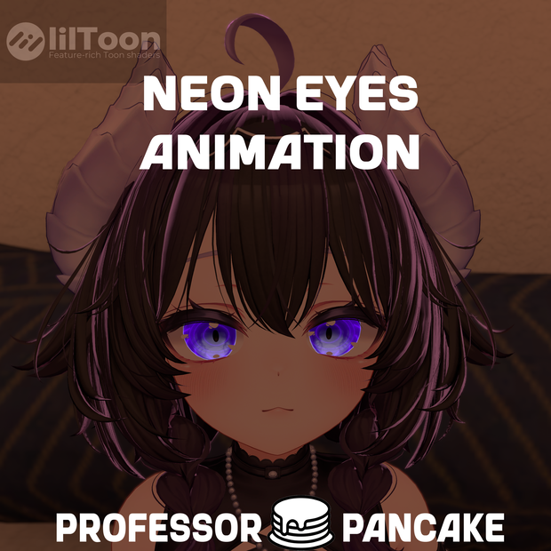 Neon Eyes Animation ✨ ネオンアイズアニメーション 【 8アバター対応】