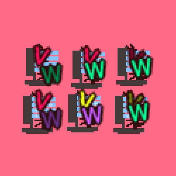 ドキチキVW 配布アバター（pictSQUARE）バド〇ド団（VW）１種