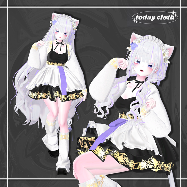 【7アバター対応】Shining night Blossom