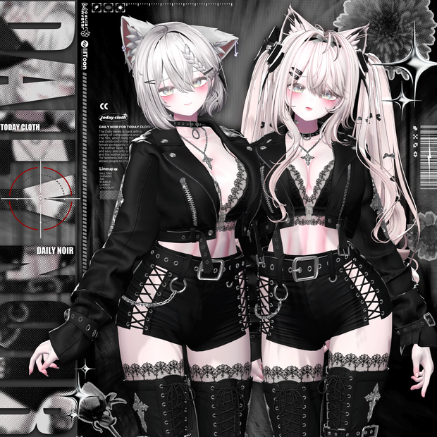 【10アバター対応】Daily Noir