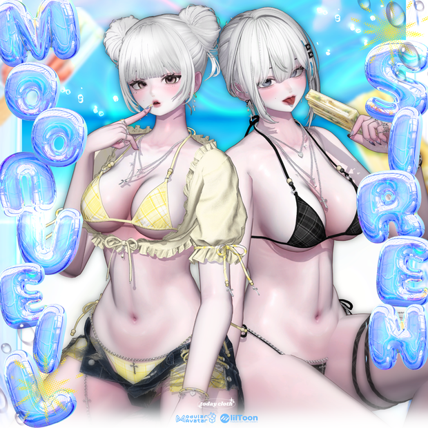 【8アバター対応】Moonveil Siren🌙
