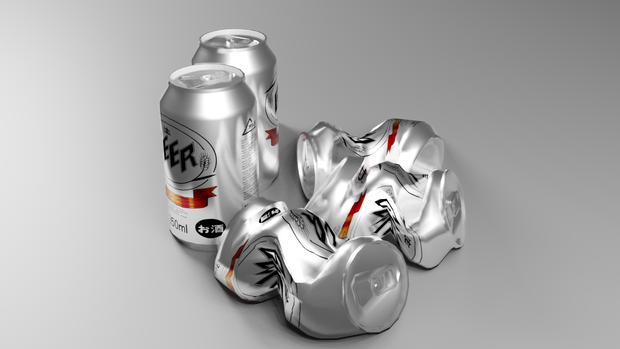 ローポリ缶ビールセット