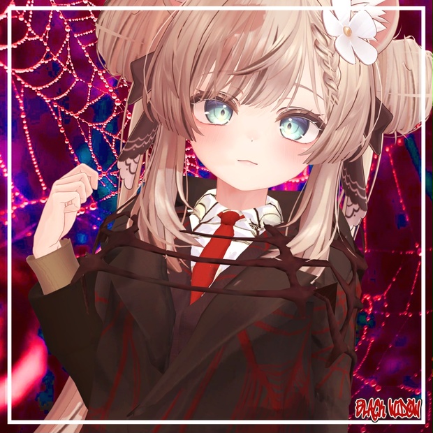 【複数アバター対応】ブラックウィドウ/Black widow【3D衣装】 - John.D - BOOTH