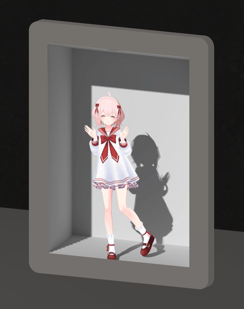 【VRChat用】3D フォトフレーム
