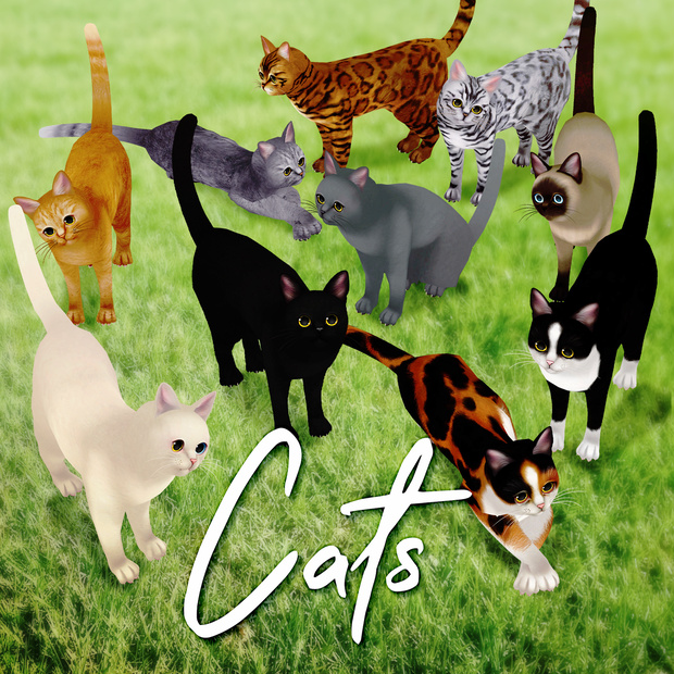 3Dキャラモデル≪cats≫