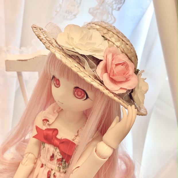 ドール 麦わら帽子 1 3 DD MDD ドール服 パラボックス - おもちゃ