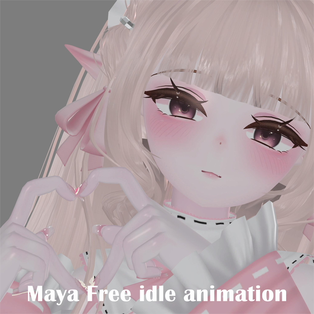 【舞夜/maya】Maya free facial animations_M01