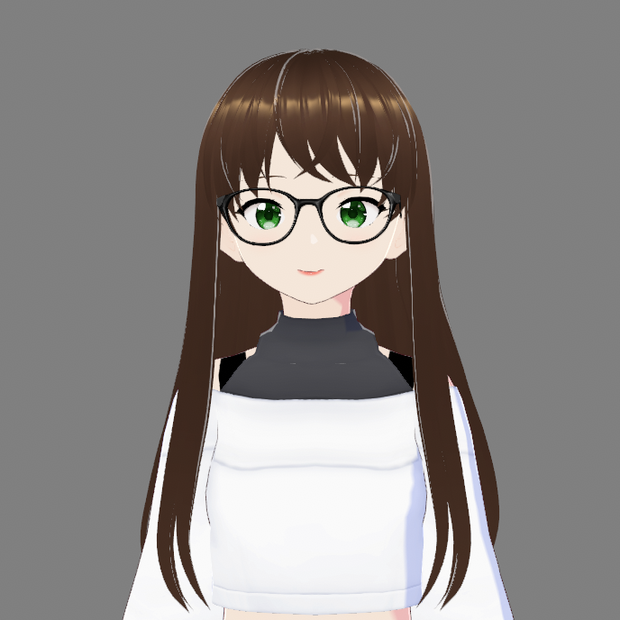 Semiround glasses