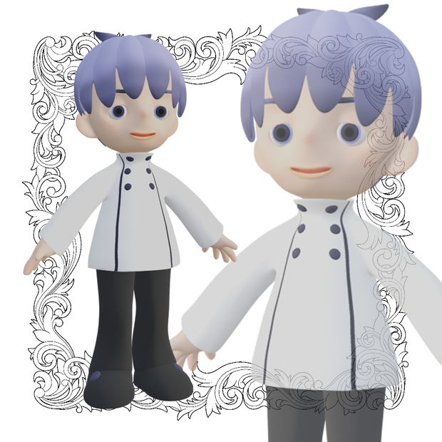3Dモデル：ぼくちゃん