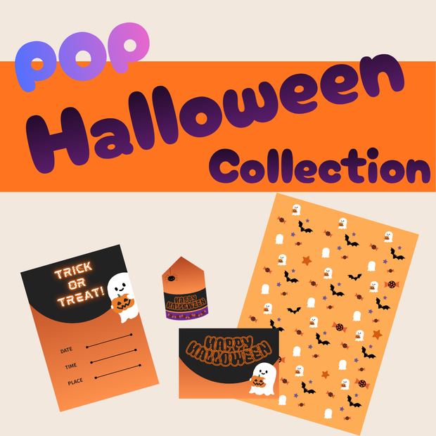 🎃 Halloween Party Printable｜POP Collection