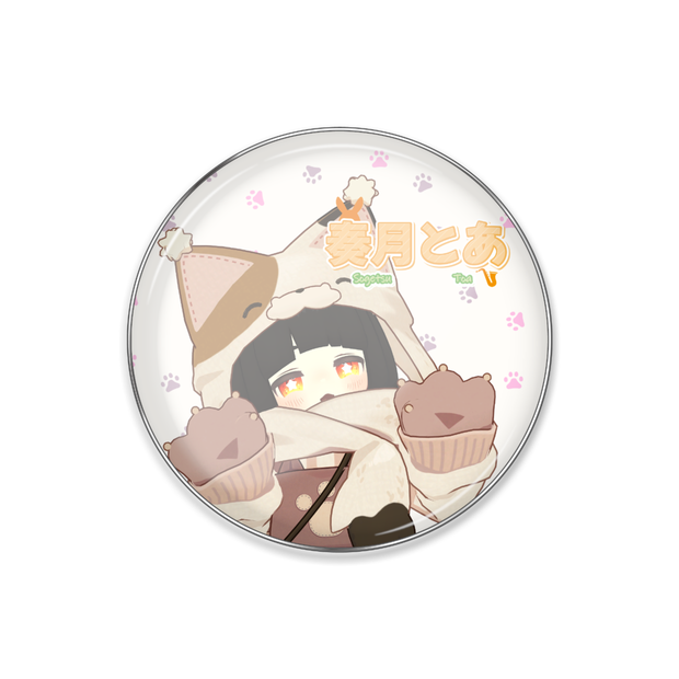 奏月とあ🌙🎷7周年記念🎉ピンバッチ